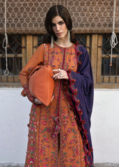 Hussain Rehar Unstitched 3 Piece Karandi A/W Suit-Kamal