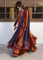 Hussain Rehar Unstitched 3 Piece Karandi A/W Suit-Kamal