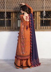Hussain Rehar Unstitched 3 Piece Karandi A/W Suit-Kamal
