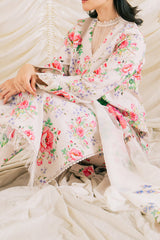 Rinesa by Ayzel Unstitched 3 Piece Lawn Vol-03 Suit-AZL-06-Kara