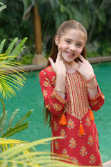 Fresh Bird Stitched 2 Piece Festive Kids Collection'2025-Kaur