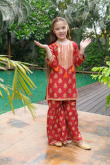 Fresh Bird Stitched 2 Piece Festive Kids Collection'2025-Kaur