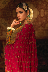 Zehnaseeb By Zaaviay Unstitched Kaus-O-Qaza