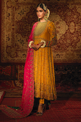 Zehnaseeb By Zaaviay Unstitched Kaus-O-Qaza