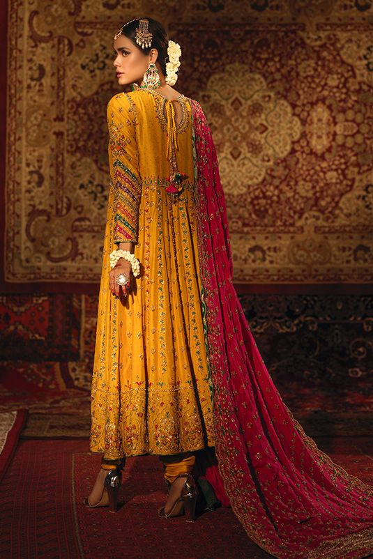 Zehnaseeb By Zaaviay Unstitched Kaus-O-Qaza