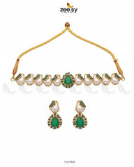 Keystone Choker Necklace Set - Zeesy Jewellery