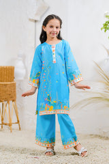 Sprinkles Stitched 2 Piece Summer Co Ord Sets Kids Collection'2025-Maldives Escape