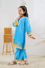 Sprinkles Stitched 2 Piece Summer Co Ord Sets Kids Collection'2025-Maldives Escape