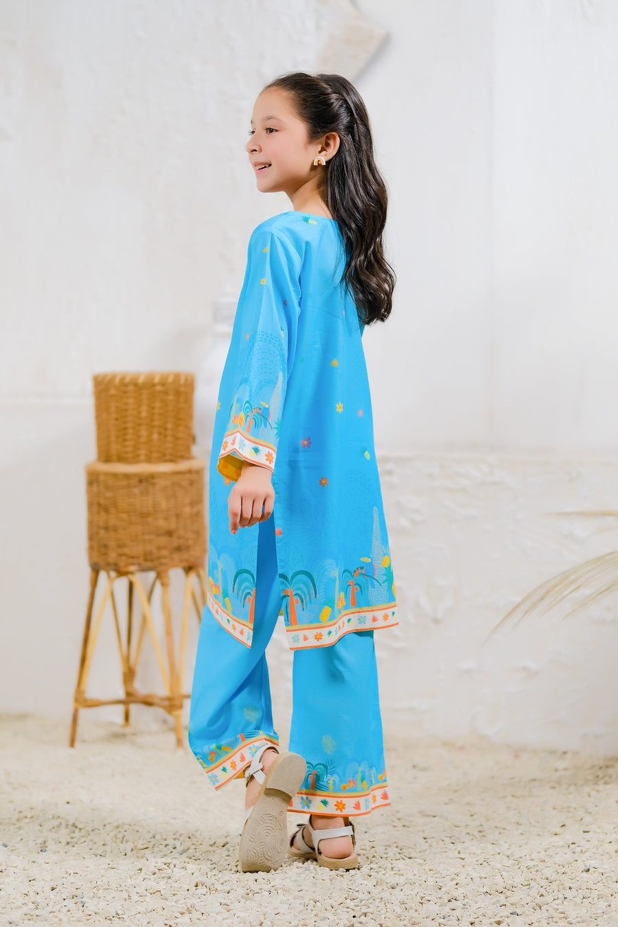 Sprinkles Stitched 2 Piece Summer Co Ord Sets Kids Collection'2025-Maldives Escape