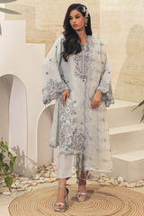 Kahani By Guzel Stitched 3 Piece Festive Formals Organza Vol-02 Collection-04-Kirdar