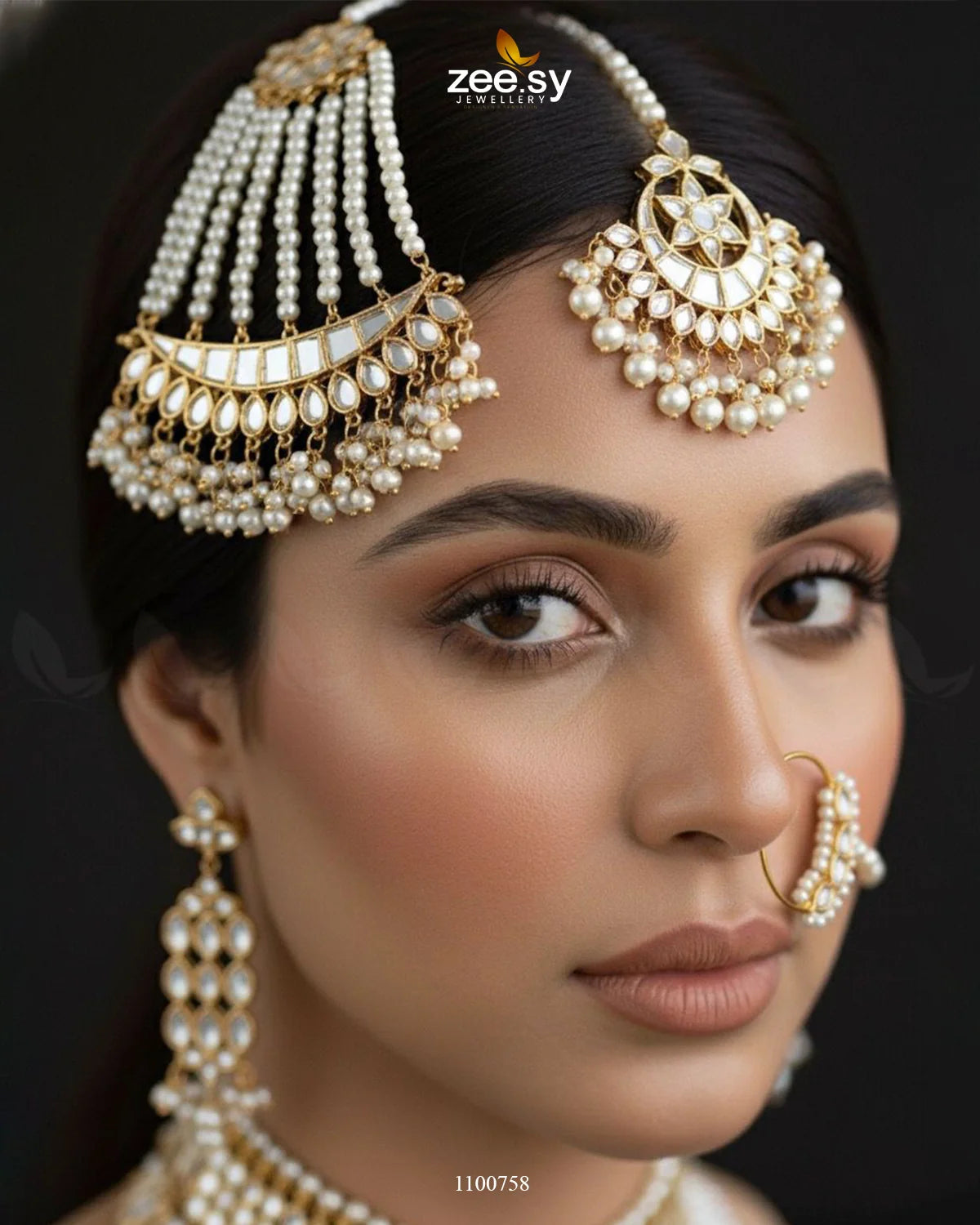 Kundan Bridal-0148 - Zeesy Jewellery