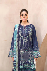 Mashaal By Ramsha Unstitched 3 Piece Luxury Lawn Vol-15 Suit-L-1501