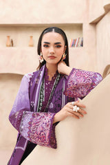 Mashaal By Ramsha Unstitched 3 Piece Luxury Lawn Vol-15 Suit-L-1502