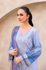 Mashaal By Ramsha Unstitched 3 Piece Luxury Lawn Vol-15 Suit-L-1505