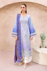 Mashaal By Ramsha Unstitched 3 Piece Luxury Lawn Vol-15 Suit-L-1505