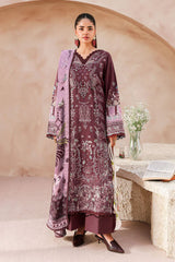 Mashaal By Ramsha Unstitched 3 Piece Luxury Lawn Vol-15 Suit-L-1507