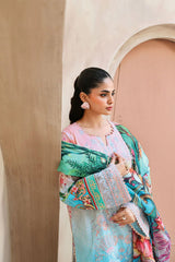 Mashaal By Ramsha Unstitched 3 Piece Luxury Lawn Vol-15 Suit-L-1510