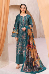 Mashaal By Ramsha Unstitched 3 Piece Luxury Lawn Vol-15 Suit-L-1511