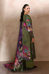 Mashaal By Ramsha Unstitched 3 Piece Luxury Lawn Vol-15 Suit-L-1512