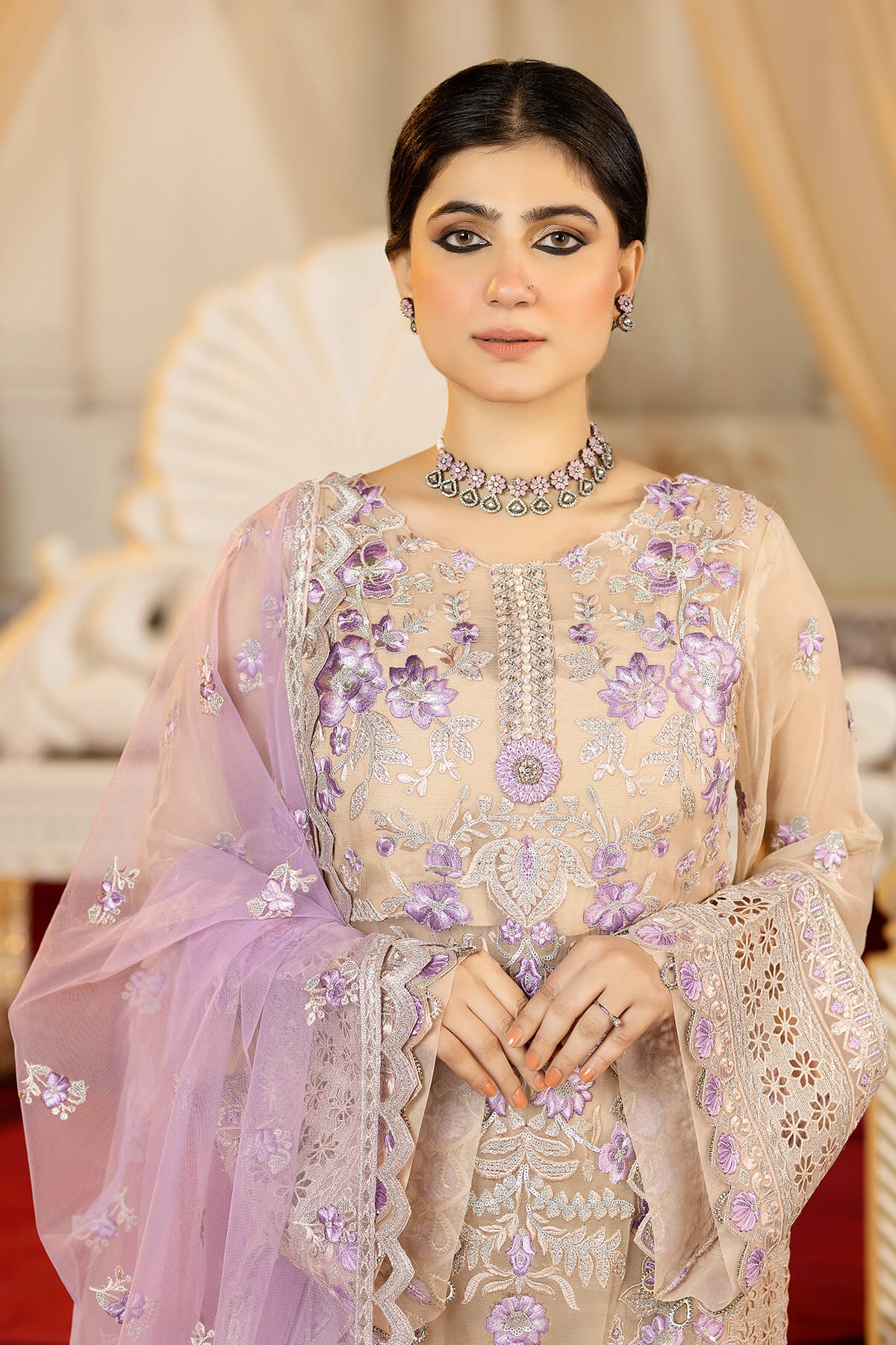 Falesia By Imrozia Stitched 3 Piece Formals Collection'2025-L-264 Avon Pearl