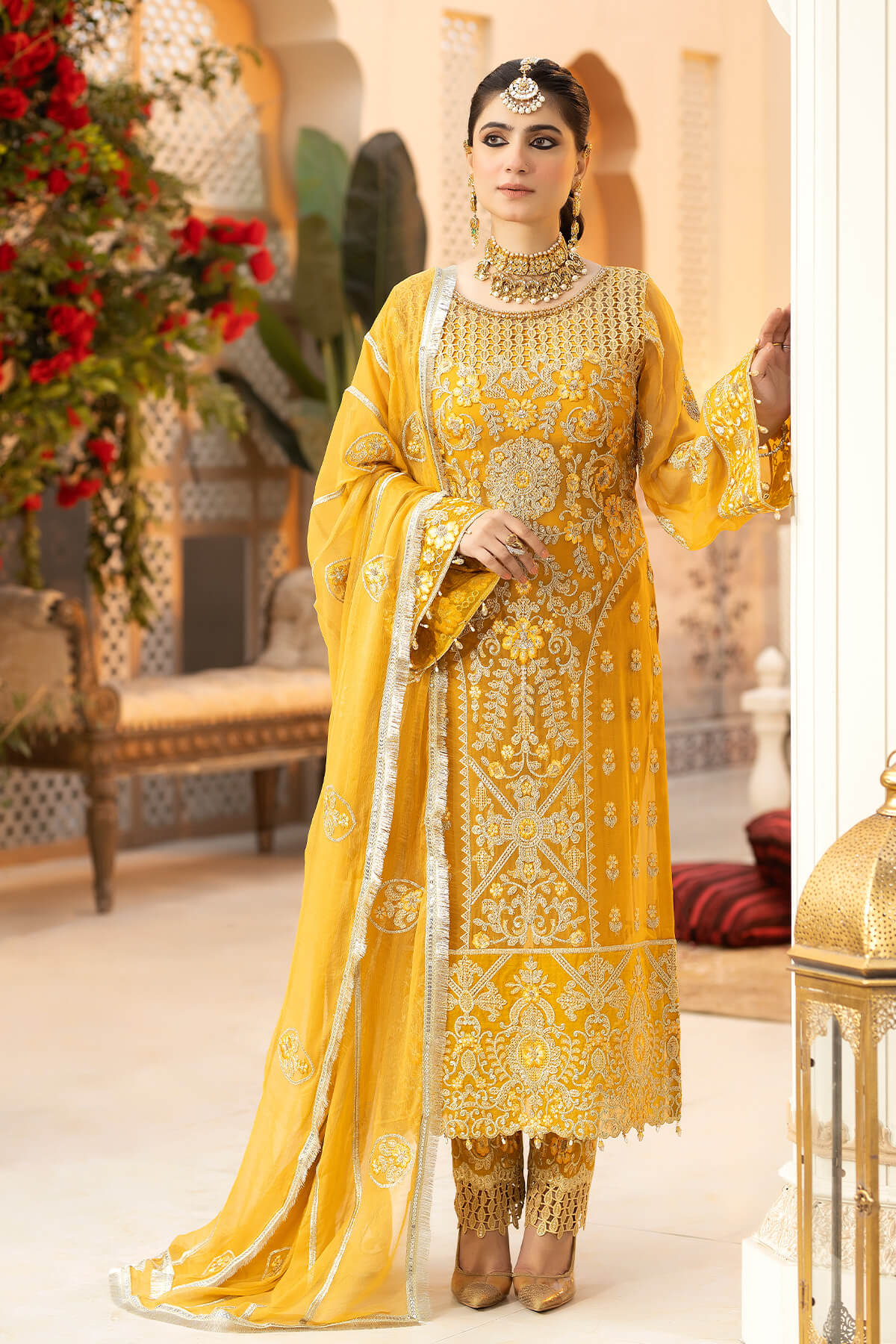 Falesia By Imrozia Unstitched 3 Piece Formals Collection'2025-L-266 Solaris