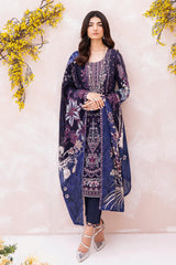 Mashaal by Ramsha Unstitched 3 Piece Luxury Lawn Vol-07 Suit-L-701