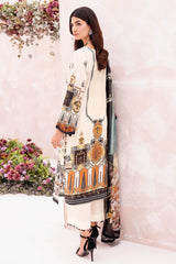 Mashaal by Ramsha Unstitched 3 Piece Luxury Lawn Vol-07 Suit-L-703