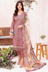 Mashaal by Ramsha Unstitched 3 Piece Luxury Lawn Vol-07 Suit-L-706
