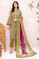 Mashaal by Ramsha Unstitched 3 Piece Luxury Lawn Vol-07 Suit-L-707