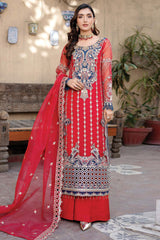 Lemilsa By Maryams Unstitched 3 Piece Formals Vol-08 Suit-L-809