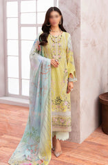 Ghazal by Ramsha Unstitched 3 Piece Luxury Lawn Vol-01 Suit-L-907