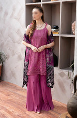 Ghazal by Ramsha Unstitched 3 Piece Luxury Lawn Vol-01 Suit-L-909