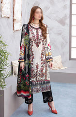 Ghazal by Ramsha Unstitched 3 Piece Luxury Lawn Vol-01 Suit-L-911