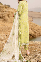 Meraki by Asifa N Nabeel Unstitched 3 Piece Lawn Collection'2024-Lara