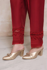Sada Bahar Lakshiya Stitched Bottom Eid Edition-TR-2301-Red