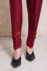 Sada Bahar Lakshiya Stitched Bottom Eid Edition-TR-2301-Maroon