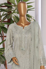 Sada Bahar Lucknowi Stitched 3 Piece Emb Chikankari Lawn Vol-02 Suit-LCK-Pista