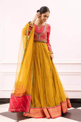 Dhaani Chunariya By Zaaviay Stitched Leher