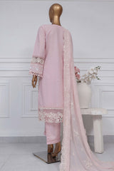 Sada bahar Stitched 3 Piece Luxury Emb Spring Vol-02 Collection-LEL2-MK-33-Plum