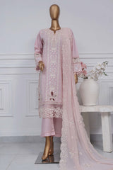 Sada bahar Stitched 3 Piece Luxury Emb Spring Vol-02 Collection-LEL2-MK-33-Plum