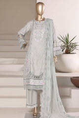 Sada Bahar Stitched 3 Piece Luxury Emb Festive Vol-03 Suit-LEL3-MK-252 Pista