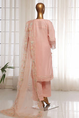Sada Bahar Stitched 3 Piece Luxury Emb Spring Vol-03 Collection-LEL3-MK-38-Pink