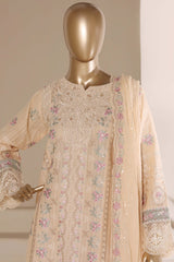Sada Bahar Stitched 3 Piece Luxury Emb Festive Vol-05 Suit-LEL5-MK-253-SKIN
