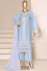 Sada Bahar Stitched 3 Piece Luxury Emb Festive Vol-05 Suit-LEL5-MK-255-FEROZI
