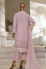 Sada Bahar Stitched 3 Piece Luxury Emb Spring Vol-07 Suit-LEL6-MK-46-Plum
