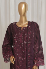 Sada Bahar Stitched 3 Piece Luxury Emb Rod Silk Vol-01 Suit-LEV-01-Falsa
