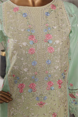 Bin Saeed Stitched 3 Piece Plain Lawn Vol-01 Suit-LF-2277-Pista
