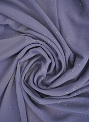 Hijab Ul Hareem Glitter Chiffon Scarf | Light Purple