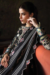 Qlinekari By Qalamkar Unstitched 3 Piece Emb Linen Suit-LM-02-Ria