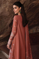 Qlinekari By Qalamkar Unstitched 3 Piece Emb Linen Suit-LM-03-Luan
